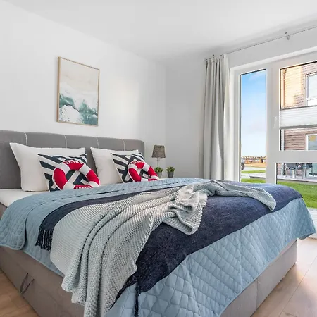 New Port Lounge - Eg, Hafenblick, Terrasse Apartment