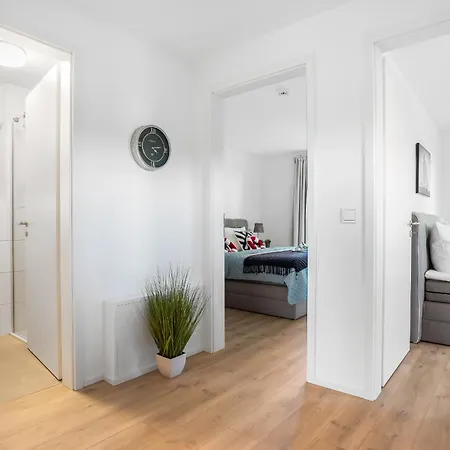 Apartment New Port Lounge - Eg, Hafenblick, Terrasse