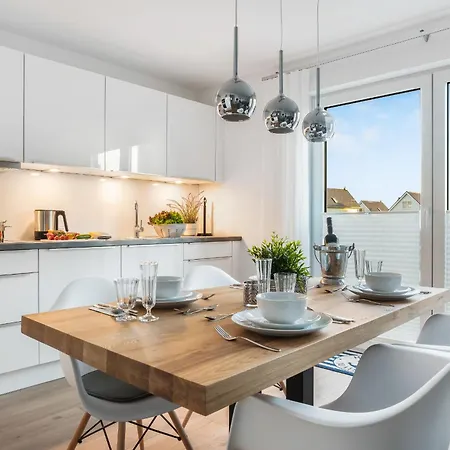 New Port Lounge - Eg, Hafenblick, Terrasse Appartement