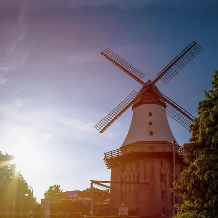 New Port Lounge - Eg, Hafenblick, Terrasse 公寓