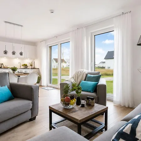 New Port Lounge - Eg, Hafenblick, Terrasse Appartement Olpenitz